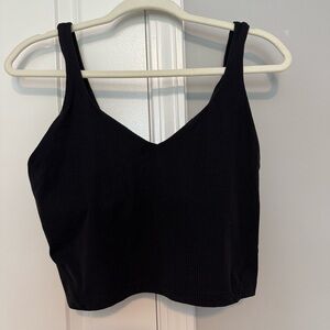 Black Lululemon Activewear Top | Good Used Condition